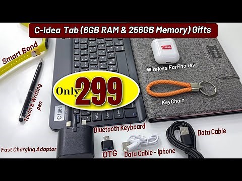Unboxing the New CIdea Tab: 6GB RAM and 256GB Storage - What You Need to Know!