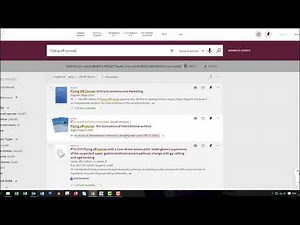 Using the virtual browse feature on the Library's catalogue