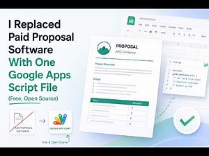 Build a Free Automated Quote System in Google Sheets (Apps Script)
