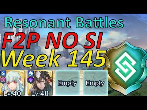 Resonant Battles Week 145 Guide F2P Min SI ,easy Harmonic inclusion [FEH]