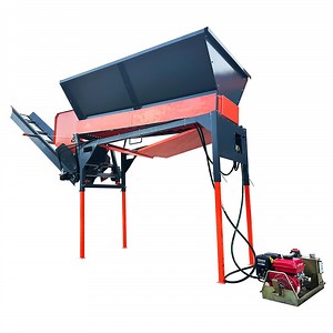 [Hot Item] Auto Clean Firewood Disc Screener Firewood Cleaner for Woodworking Machinery
