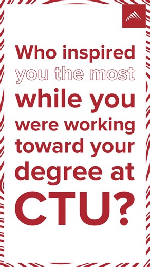 Who or what helped you earn your degree at CTU? Share your experience below. #Resilience #CTUAlumni #CTUstrong | Colorado Technical University