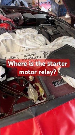 Jaguar XK8 Where is the starter motor relay located? / XKR Question from Colin Ward. Answer Modurol