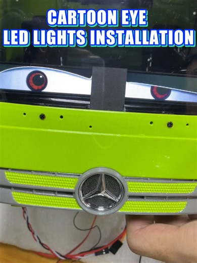 Customizable Eyes for Your RC Model Truck