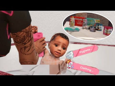 Upgrade Your Sims 4 Babies with Realistic Baby Care: Shampoo, Diapers, Cream & Wipers