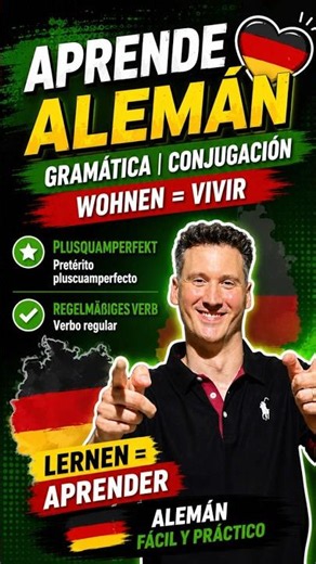 Clases de Alemán: Pretérito pluscuamperfecto "wohnen / vivir" - Conjugación, Gramática