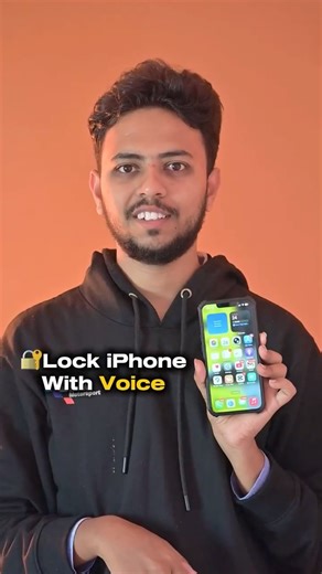 Daniel N on Instagram: "Lock 🔒 iPhone With Voice"