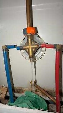 How to replace shower valve #papimaintenance #plumbing #viral #tiktok #youtubeshorts