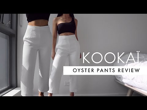 KOOKAI PANTS TRY ON | Kookai Oyster Pants | Petite friendly?