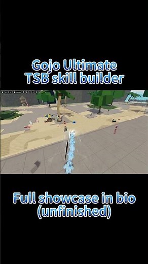gojo moveset TSB skill builder