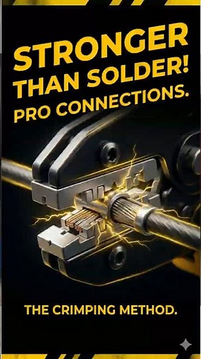The Secret to Perfect Wire Connections (Stronger Than Solder!) ⚡
