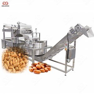 [Hot Item] Factory Price Continuous Almond Fryer Bean Groundnut Frying Machine