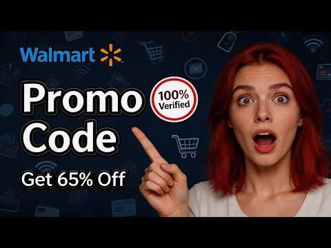 ✅ Walmart Coupon Code 🔥 QUICK, Get FREE Same-Day Delivery (2026)