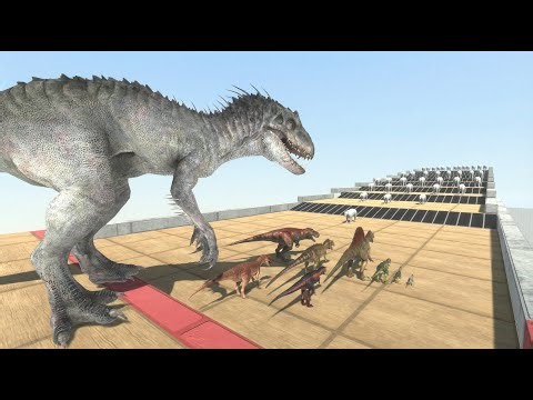 Indominus Rex or Tyrannosaurus Rex - Which Dinosaur Can Climb the Polar Bear Challenge?