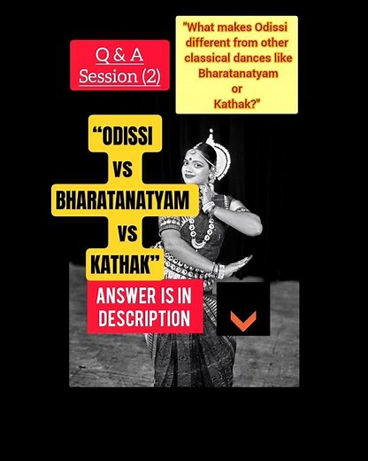 "What Makes Odissi Dance Unique? A Comparison with Bharatanatyam & Kathak"#odissi #dance #shorts
