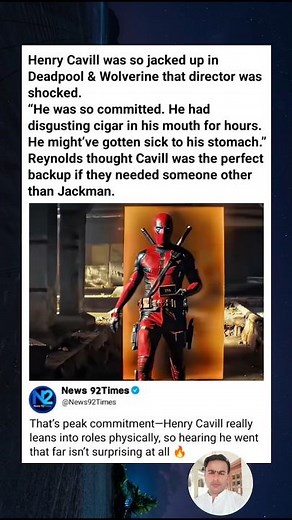 Henry Cavill’s Intense Commitment on Deadpool & Wolverine Shocked Director — “He Was So Committed”