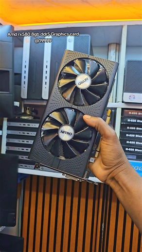 Amd rx580 8gb ddr5 Graphics card @19999 #goviral #business #fyp #meshteckcomputers #gaming