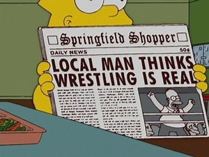 The Simpsons Wrestling Episode