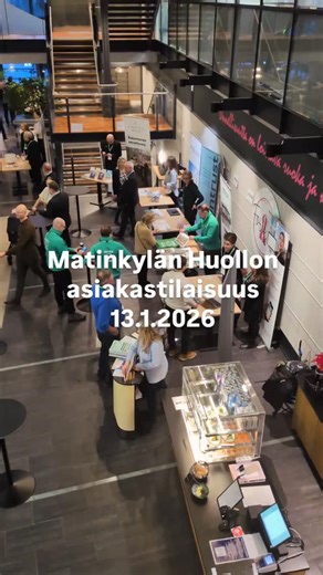 Matinkylän Huolto Oy on Instagram: "Vietimme eilen 13.1 Matinkylän Huollon asiakaspäiviä yhdessä asiakkaidemme ja yhteistyökumppaniemme kanssa. Iso kiitos kaikille kumppaneille onnistuneista minimessuista ja mielenkiintoisista luennoista! 💚 Kiitokset vielä taloyhtiöiden jäsenille ketkä pääsivät paikalle keskustelemaan tärkeistä taloyhtiöön liittyvistä aiheista🏘️ Kiitos yhteistyöstä: Anticimex Oy @avaa.io @contrust_oy @eerikaconsulting @opkotiuusimaa @sirategroup @cervi.huippujengi Finib Oy @ki