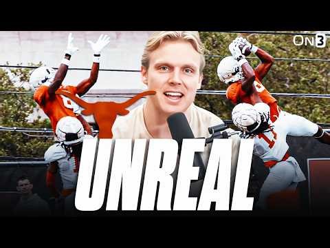 Cam Coleman Is BALLING During Texas Spring Practice