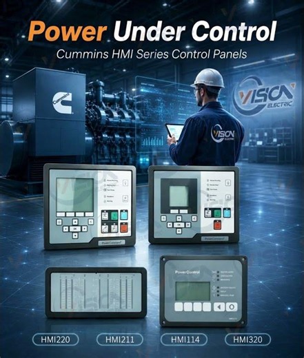 Cummins HMI Series Generator Control Panels