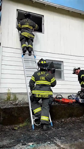 Seattle firefighters recently utilized a residential structure in south Seattle provided by Blackwood Homes to conduct technical rescue training. The scenario simulated a car vs. building impact with a partial collapse, injuring the vehicle occupants and people inside the home. Firefighters were required to stabilize the structure and extricate the victims from the vehicle and the collapsed home. Setting up problems like these, in a controlled and realistic context, challenges our firefighters' 