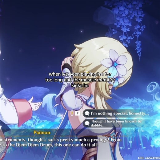 Muscle Memory in HSR: A Genshin Impact Reaction