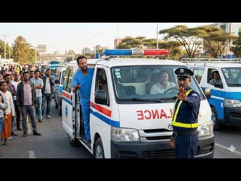 አምቡላንስ - መንገዱ ተዘጋ - ማንነቷ ሲታወቅ ሁሉም ተንቀጠቀጠ