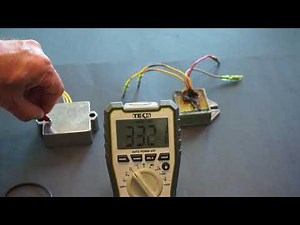 How to test rectifier outboard