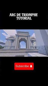 Minecraft Tutorial : l'Arc de triomphe