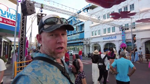Phuket Old Town Travel Tour 2024 4K