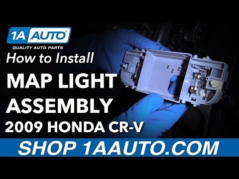 How to Replace Map Light Assembly 07-11 Honda CR-V