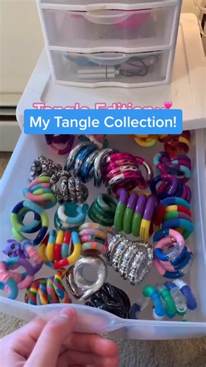 Exploring Tangle Fidget Toys Collection | Blind Bag Opening