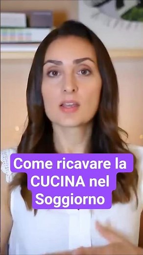 Come ricavare la CUCINA nel Soggiorno
