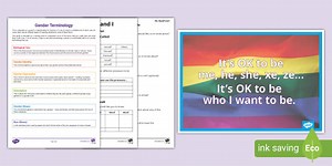 Gender and Identity Information Pack