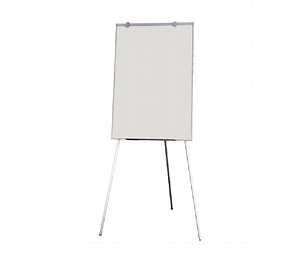 Litewyte Flipchart Stand   Whiteboard, Magnetic, 600mm x 900mm