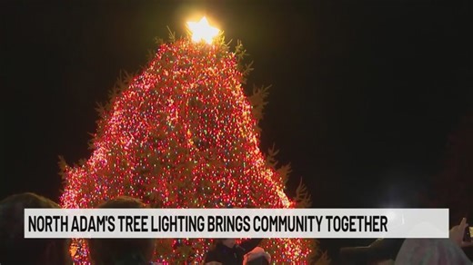 North Adams tree lighting brings the community together