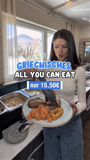 Griechisches „All you can eat“ Buffet zum besten Preis