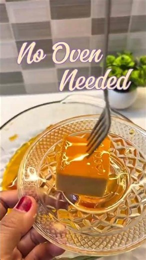 Easy 40-Minute Steamed Cheese Pudding Recipe! #cooking #food #shorts