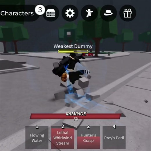 garou combo in tsb #thestrongestbattleground #roblox