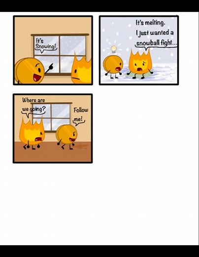 Breaking Into Pin's Paprika Room [BFDI Comic]