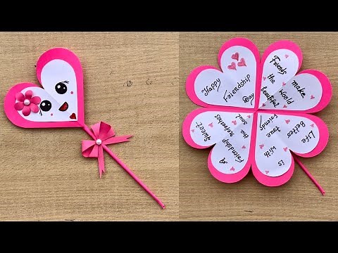 DIY - Happy Friendship Day Card | Handmade Card For Friendship Day