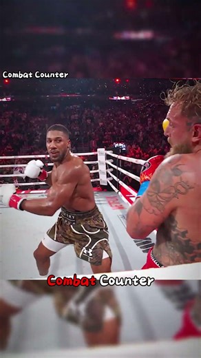 Joshua is LEVELS ahead 💪💪 #anthonyjoshua #jakepaul #boxing