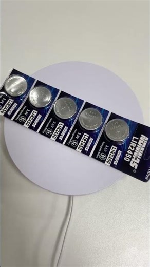 1-10PCS Rechargeable Battery LIR2450 3.7V 120mAh Lithium-ion Coin Cel