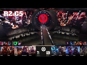 GEN vs T1 - Game 5 | Round 2 LoL MSI 2023 Main Stage | Gen.G vs T1 G5 full game