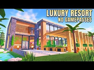 Luxury Modern Resort (Full Build Tutorial) | Restaurant Tycoon 3