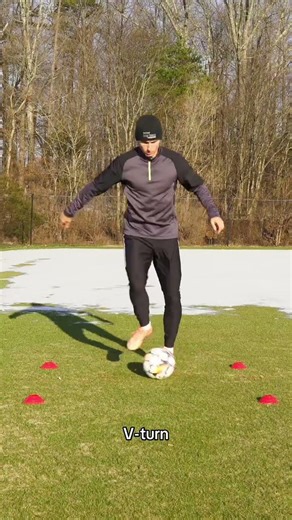 Do these simple ball mastery exercises for ball control. #soccer #football