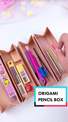 Creative Homemade Multi-grid Stationery Box Tutorial