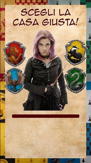⚡ INDOVINA la CASA dei personaggi di Harry Potter! #quizgame #harrypotterquiz #harrypottergame