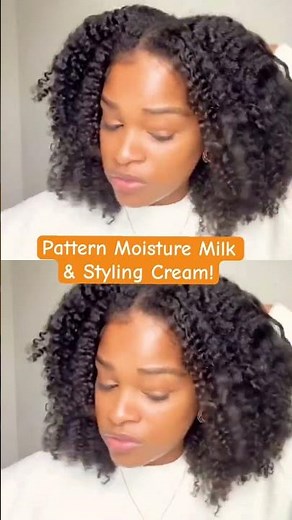 Twistout with Pattern Moisture Milk & Styling Cream! #highporosity #twistout #patternbeauty